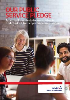 Sodexo commits to social targets with Public Service Pledge